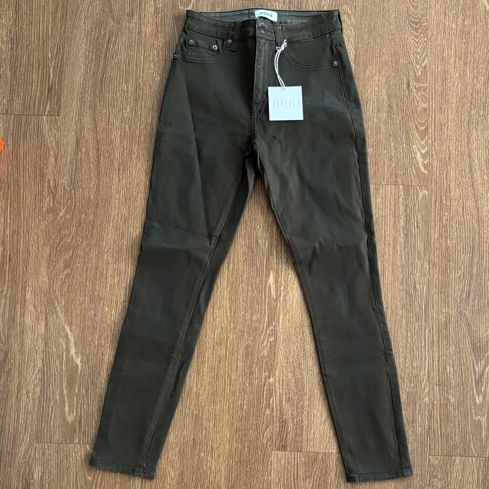 Pistola Olive Skinny Jeans